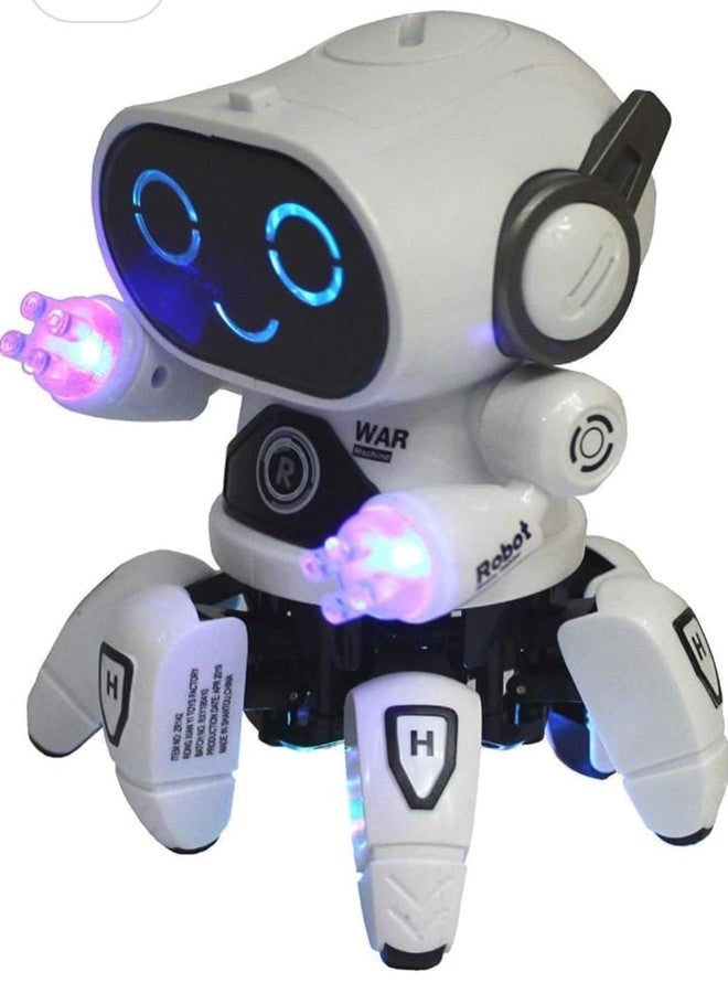 Manos Remote Control Kids Robot Toys with Batteries, Dancing Robot & 360° Rotating Robot Octopus Design, Robotic 3D Light, 2 Different Types, Combo Pack for Boys & Girls - Image 4